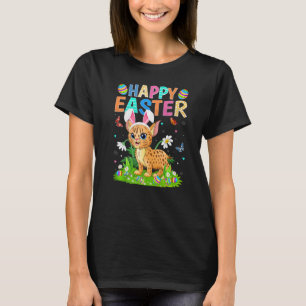 Camiseta Feliz Pascua Bunny Egy Funny Bobcat Pascua Domingo