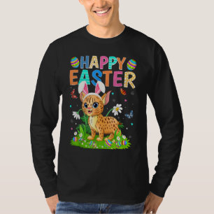 Camiseta Feliz Pascua Bunny Egy Funny Bobcat Pascua Domingo