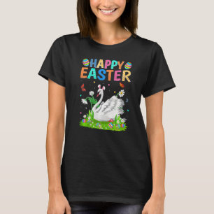 Camiseta Feliz Pascua Bunny Egy Funny Swan Bird Easter Sund
