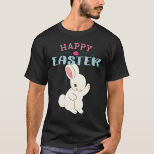 Camiseta Feliz Pascua con conejo azucarado dulce 6