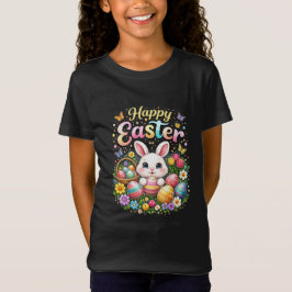 Camiseta Feliz Pascua Conejito