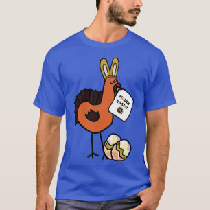 Camiseta Feliz Pascua Conejito Orejas En La Celebración De 