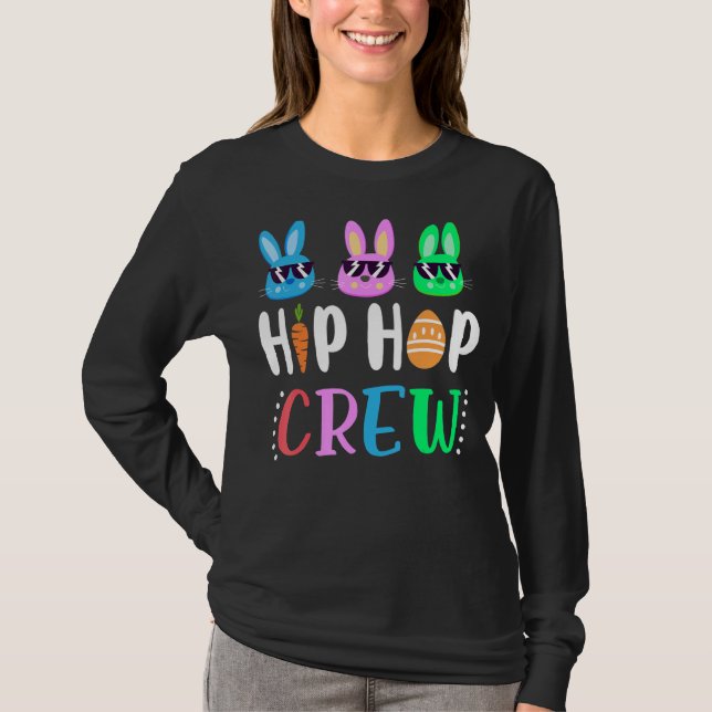 Camiseta Feliz Pascua Conejo Conejo Conejo Conejo Conejo Hi (Anverso)