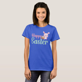Camiseta FELIZ PASCUA conejo divertido de pascua busca huev