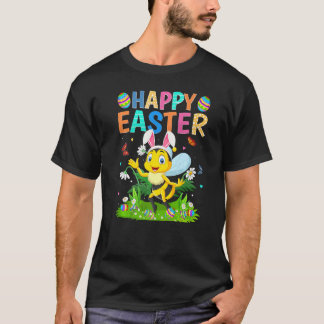 Camiseta Feliz Pascua Conejo Huevo Divertido Bumble Bee Eas