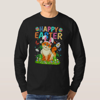 Camiseta Feliz Pascua Conejo Huevo Gracioso Domingo de Pasc