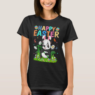 Camiseta Feliz Pascua Conejo Huevo Gracioso Panda Pascua Do