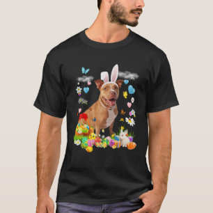 Camiseta Feliz Pascua Cría de Huevos de Pitbull