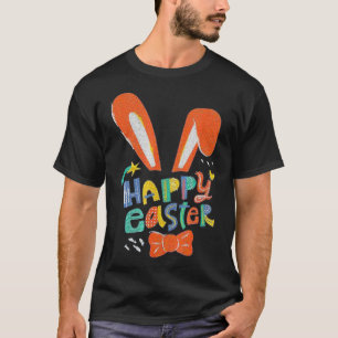 Camiseta Feliz Pascua Damas De Bow Missy Bundy Rabbit Ear K