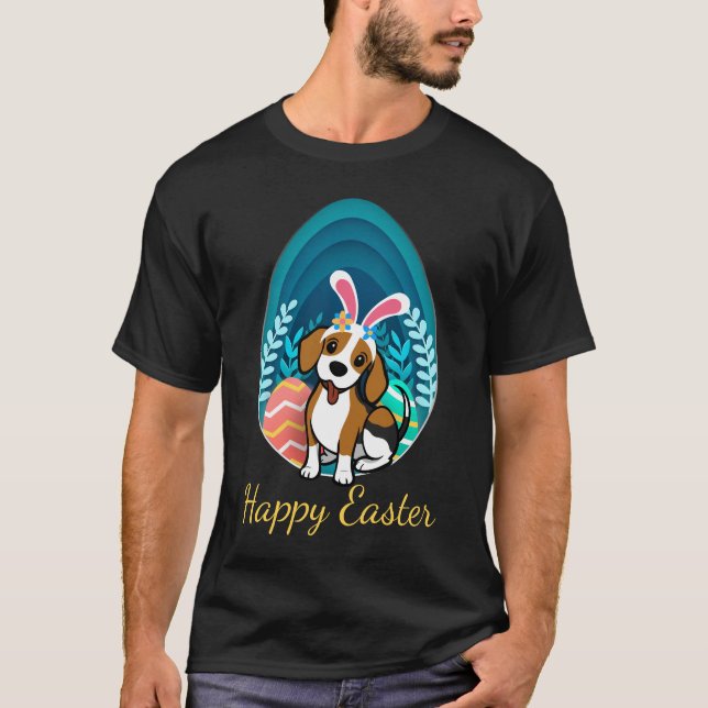 Camiseta Feliz Pascua de Pascua (Anverso)