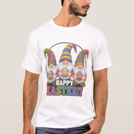 Camiseta Feliz Pascua desde la brigada Gnome - Divertida Pa