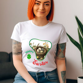 Camiseta Feliz Pascua - Divertido conejo