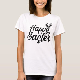 Camiseta Feliz Pascua, Elegante y Simple Estrellas