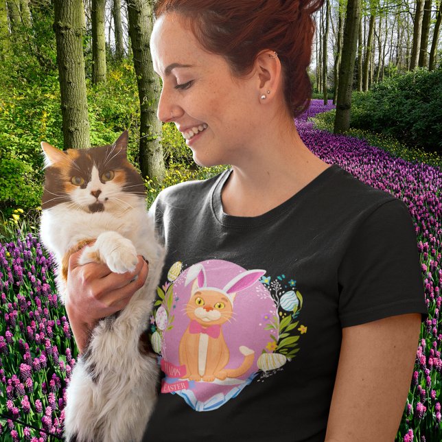 Camiseta Feliz Pascua Gato Gracioso de Pascua (Subido por el creador)