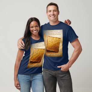 Camiseta ¡Feliz Pascua! Golden Matzah