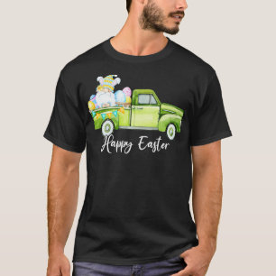 Camiseta Feliz Pascua Graciosa Gnome Bunny Ears Easter East