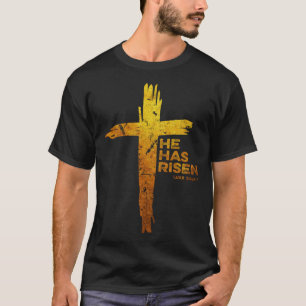 Camiseta Feliz Pascua Jesús, se ha vuelto cristiano religio