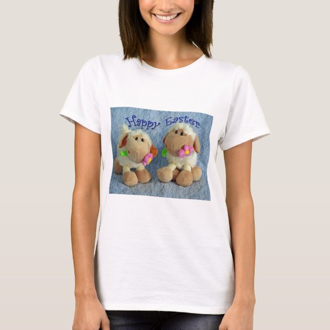 Camiseta Feliz Pascua Lambs (Anverso)