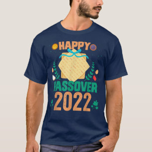 Camiseta Feliz Pascua Matzah feriado judío Pesach 2022