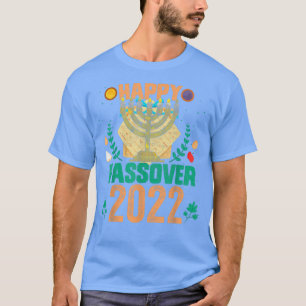 Camiseta Feliz Pascua Matzah festividad judía Pesach Holida
