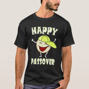 Camiseta Feliz Pascua Matzah Passover al judío Seder Matzo