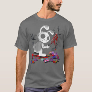 Camiseta Feliz Pascua, miedo, horror, Pascua.