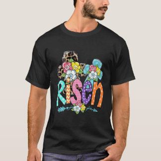 Camiseta Feliz Pascua Para Mamá Cristiana Es Leopardo De Ri