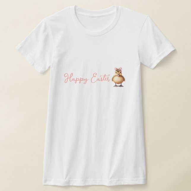 Camiseta Feliz Pascua - Pato de Pascua (Distribución)