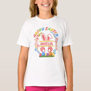 Camiseta Feliz Pascua Personalizado