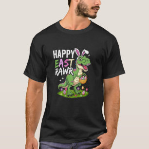 Camiseta Feliz Pascua Rawr Divertido Chiste de Pascua T-Rex