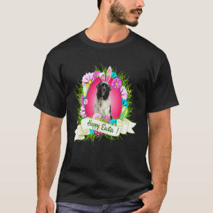 Camiseta Feliz Pascua Terranova Usando Huevos de Areja cone