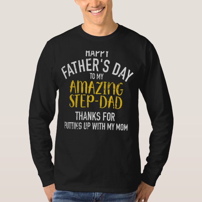 Camiseta Feliz paso del día del padre (Anverso)