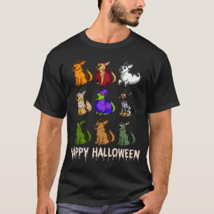 Camiseta Felíz pastor alemán pastor Bruja mami Halloween