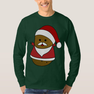 Camiseta Feliz patata de Navidad de Santa