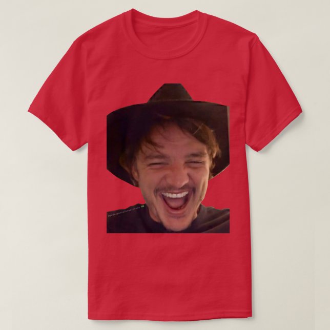 Camiseta feliz pedro pascal 3 (Diseño del anverso)