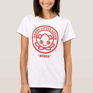 Camiseta Feliz pequeño Lotus, Besos,