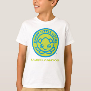 Camiseta Feliz Pequeño Lotus, Laurel Cañón
