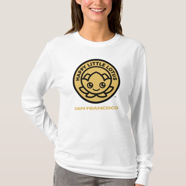 Camiseta Feliz pequeño Lotus, San Francisco, (Anverso)