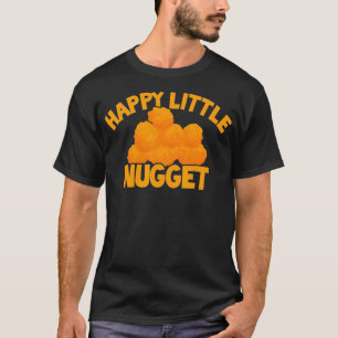 Camiseta Feliz Pequeño Nugget De Pollo Nugget Temático L