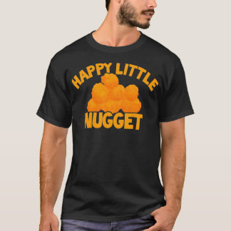 Camiseta Feliz Pequeño Nugget De Pollo Nugget Temático L