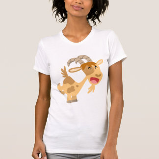Camiseta feliz Personalizado de cabra