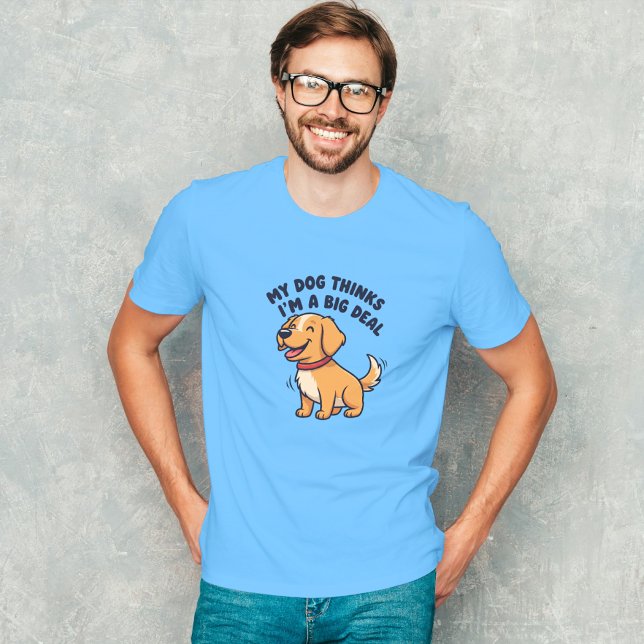 Camiseta Feliz Personalizado de Cachorro Golden Retriever - (Subido por el creador)