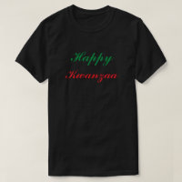 Feliz Personalizado negro verde rojo de Kwanzaa