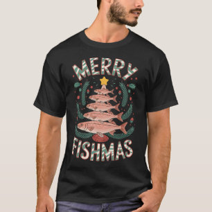 Camiseta Feliz Pescado de Navidad