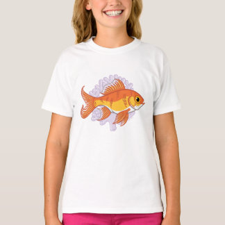 Camiseta Feliz pez dorado
