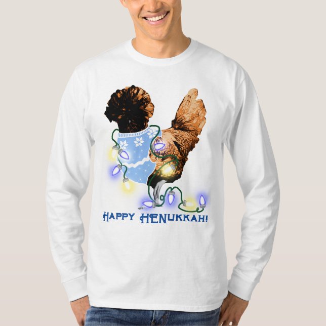Camiseta Feliz Polaco HENukkah Hanukkah (Anverso)