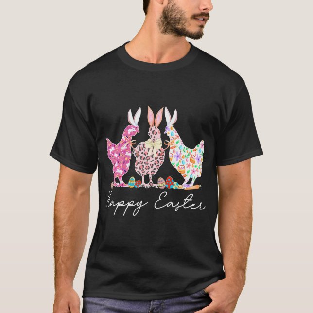 Camiseta Feliz Pollo de Pascua (Anverso)