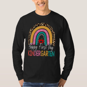 Camiseta Feliz primer día a profesor de guardería de vuelta