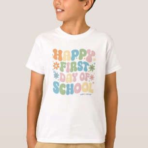 Camiseta Feliz primer día de clases