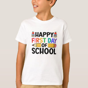 Camiseta Feliz primer día de clases